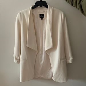 Cream blazer